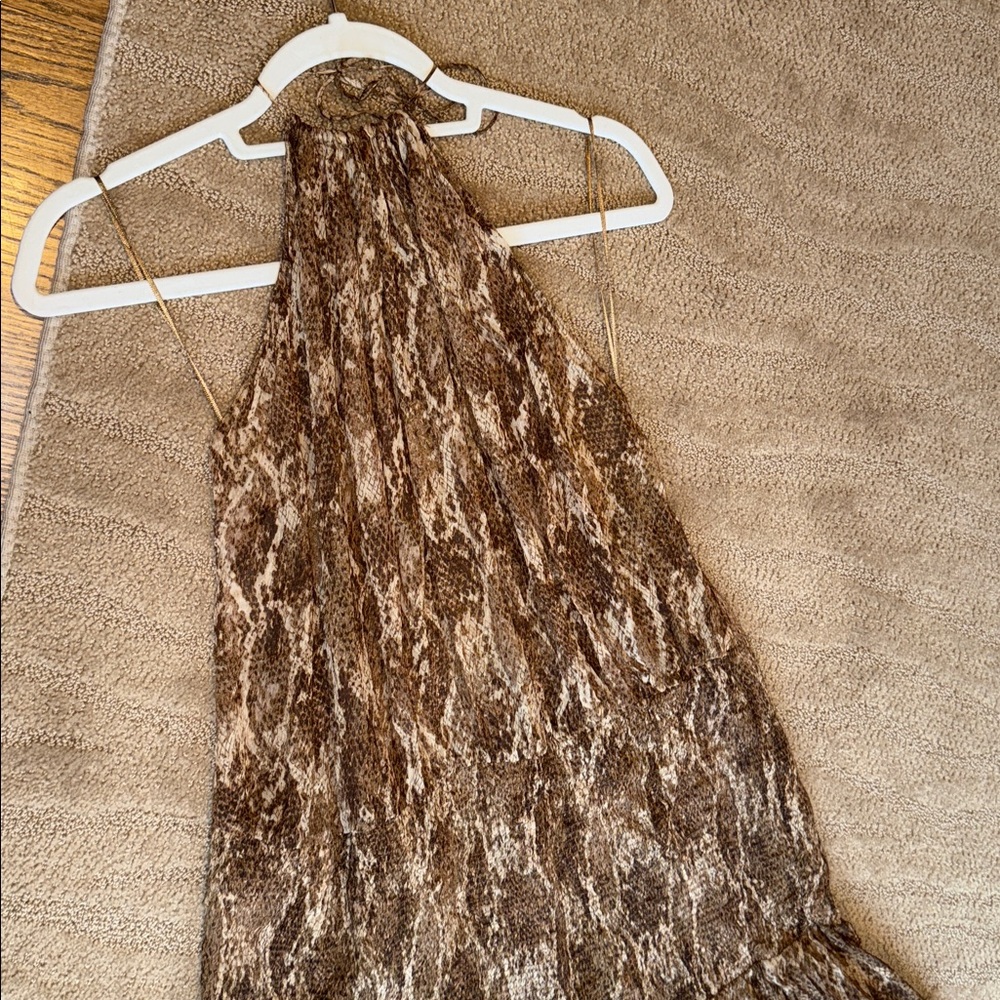 Zara Collection Printed Halter Dress, - Picture 17 of 17